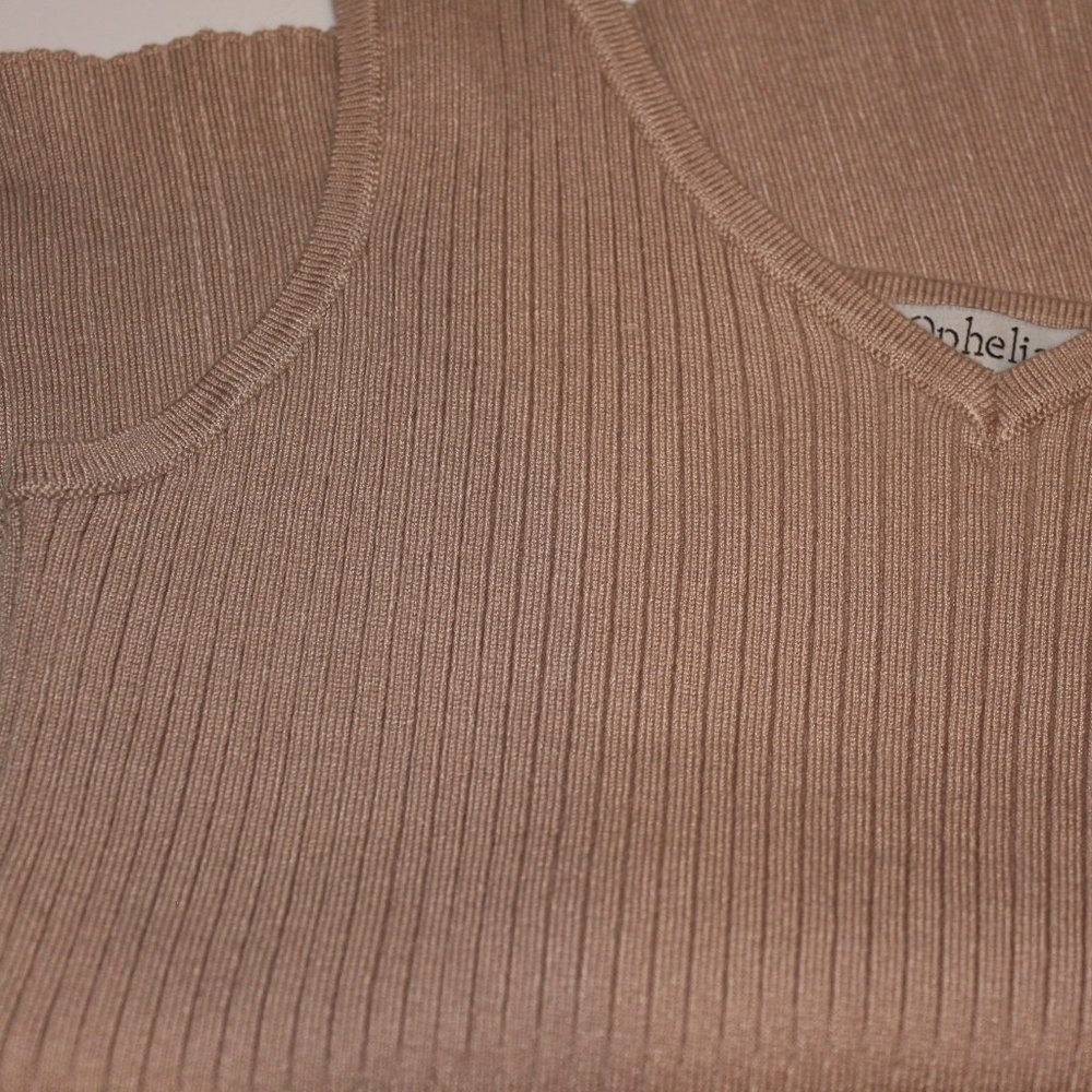 Ophelia Roe Ribbed Knit Tank Top - Picture 3 of 6